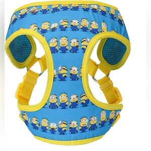 Minions The Rise of Gru Dog Harness | Minions in a Row Comfortable No-Pull Mesh